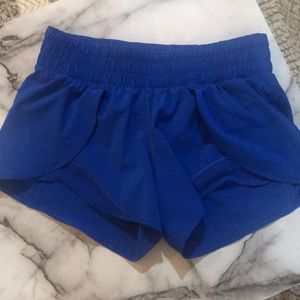 Royal Blue Lululemon Shorts